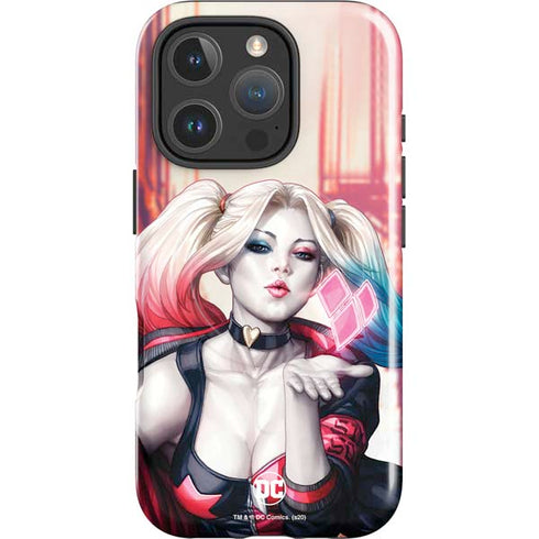 DC Comics Harley Quinn Rebirth Cover #1 Legacy Color Variant Art by Art Germ iPhone 16 Pro Magsafe Impact Case